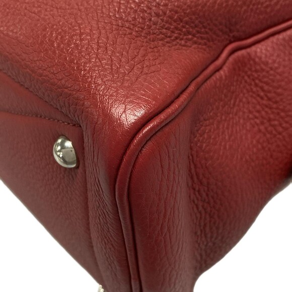 Auth Hermes Victoria 35 - Rouge Garance #161300H18B - Picture 7 of 15